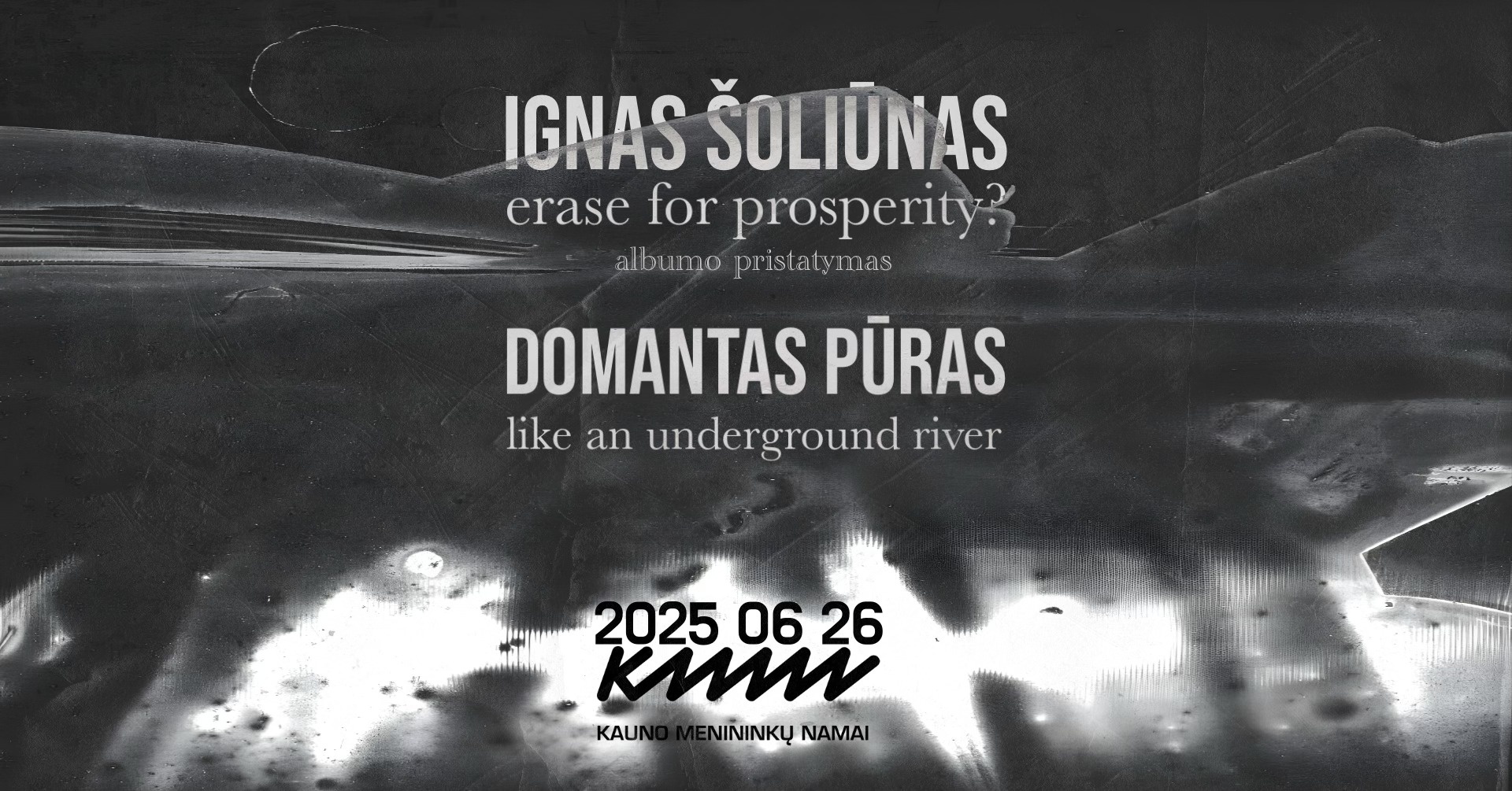 Ignas Šoliūnas + Domantas Pūras | Albumo pristatymas | Kauno menininkų namai